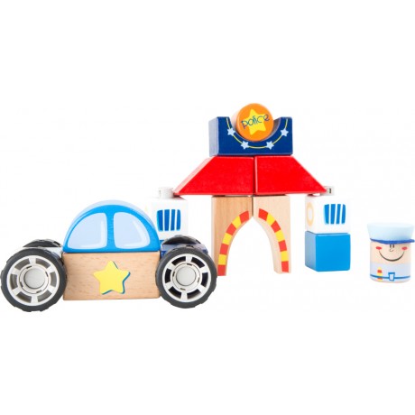 Ξύλινη αστυνομία κατασκευή 